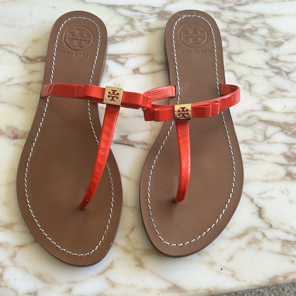 TORY BURCH Sandals EUC Size 8.5-9